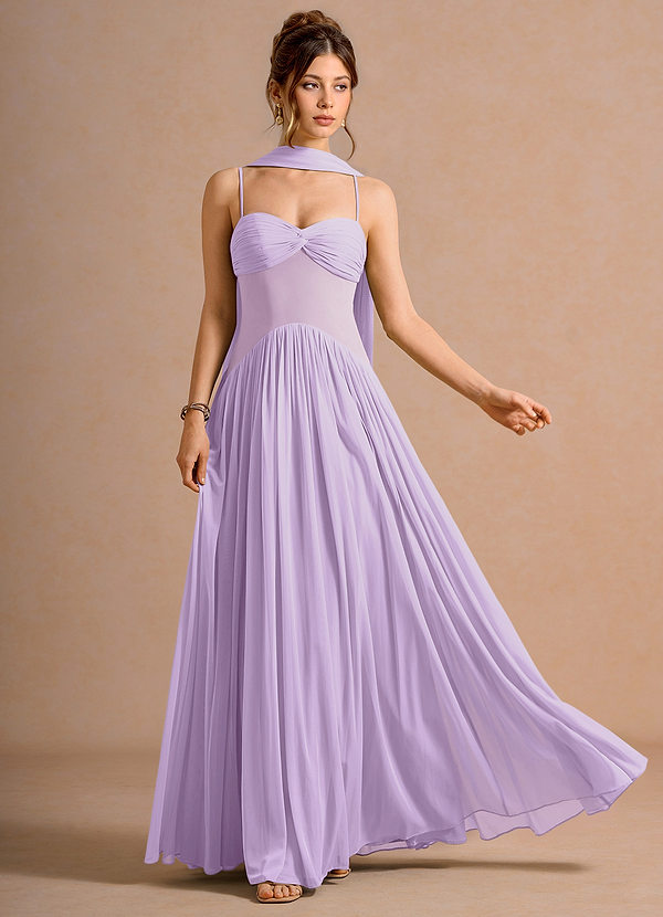 Avelis Lilac Maxi Dress image1