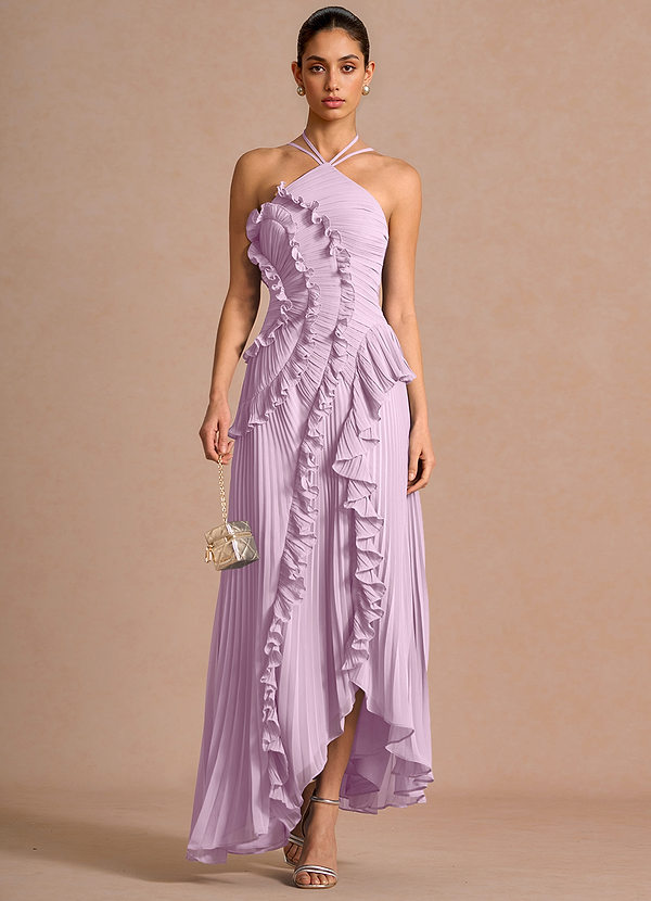 Maxi jurk Hatsu Frosted Lila image1