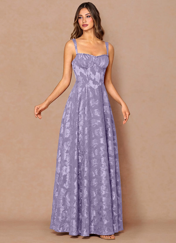 Sylvie Lilac Maxi Dress image1