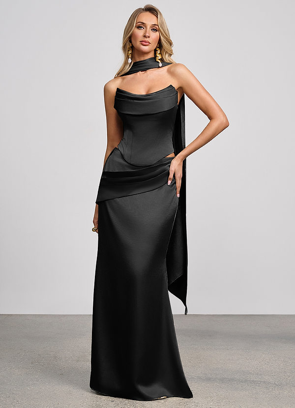 vestido Maxi Preto Calista image1