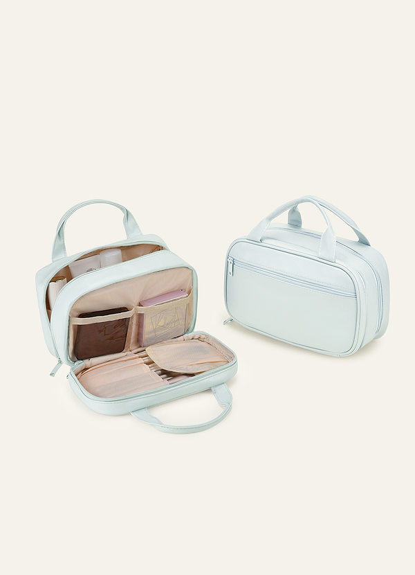 front Multi-Compartment Large Capacity Makeup Bag