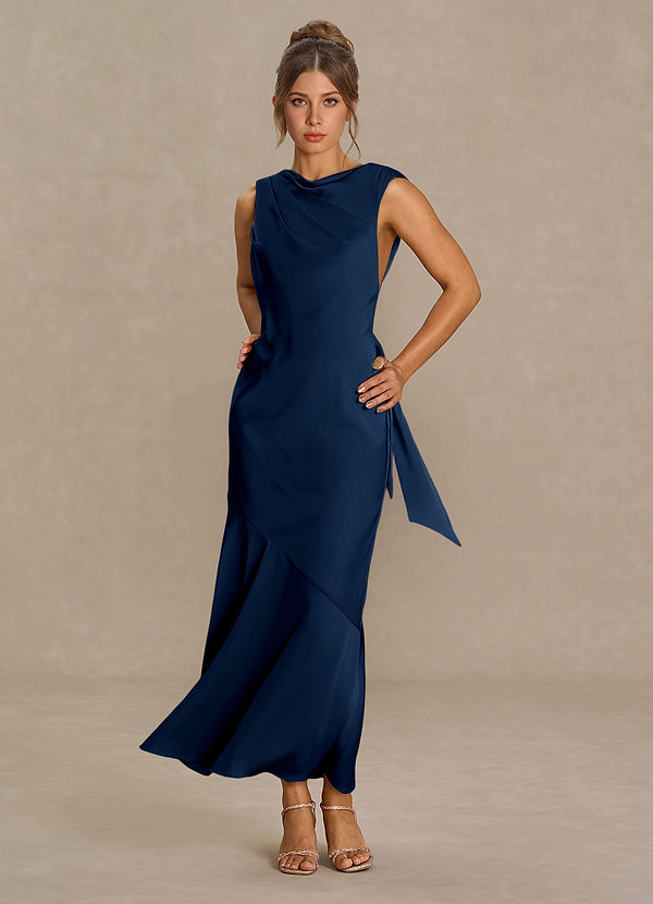 Aeliana Navy Maxi Dress image1