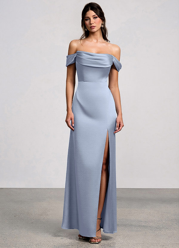 Kleid Nerida Staubblau image1