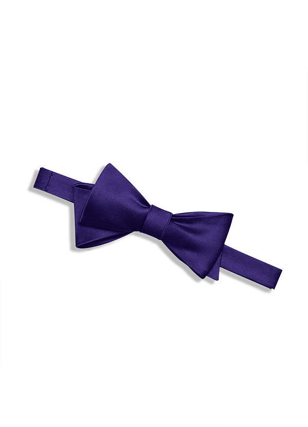 front Fliege aus mattem Satin