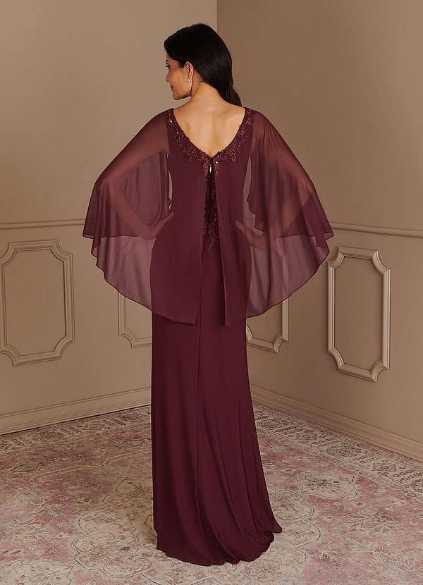 back Azazie Muna Mother of the Bride Dress