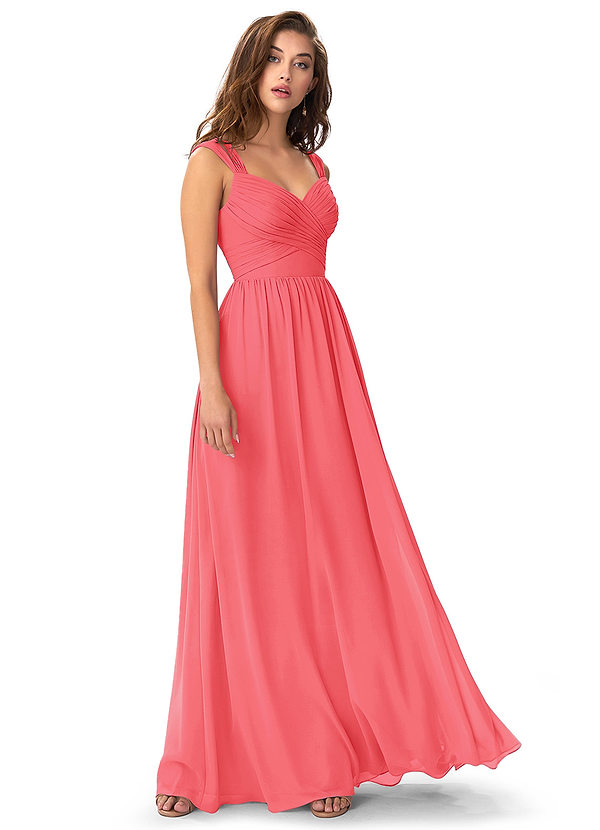Watermelon Azazie Raine Bridesmaid Dresses | Azazie