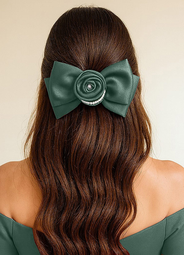 front Pearl Bloom Bow