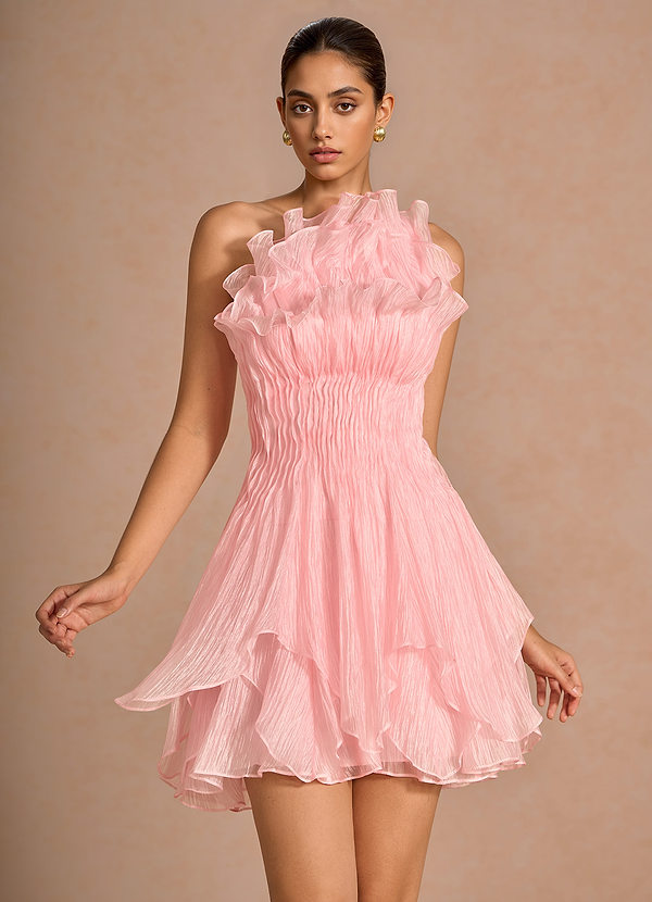 Ylisse Dusty Pink Mini Dress image1
