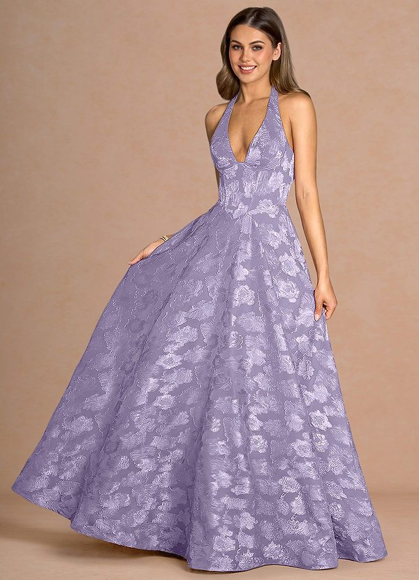 Isabeau Lilac Maxi Dress image1