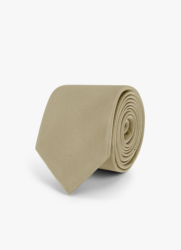 front Boy's Stretch Satin Neck Tie