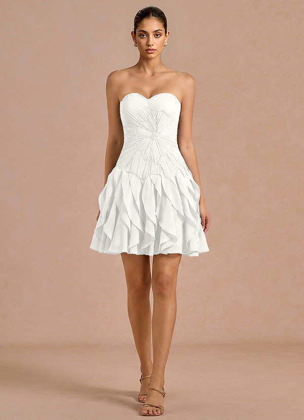 Robe Mini Blanc Ryselle image1