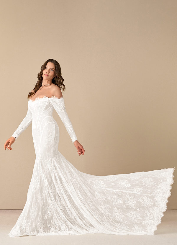 Azazie Katherine Wedding Dress back