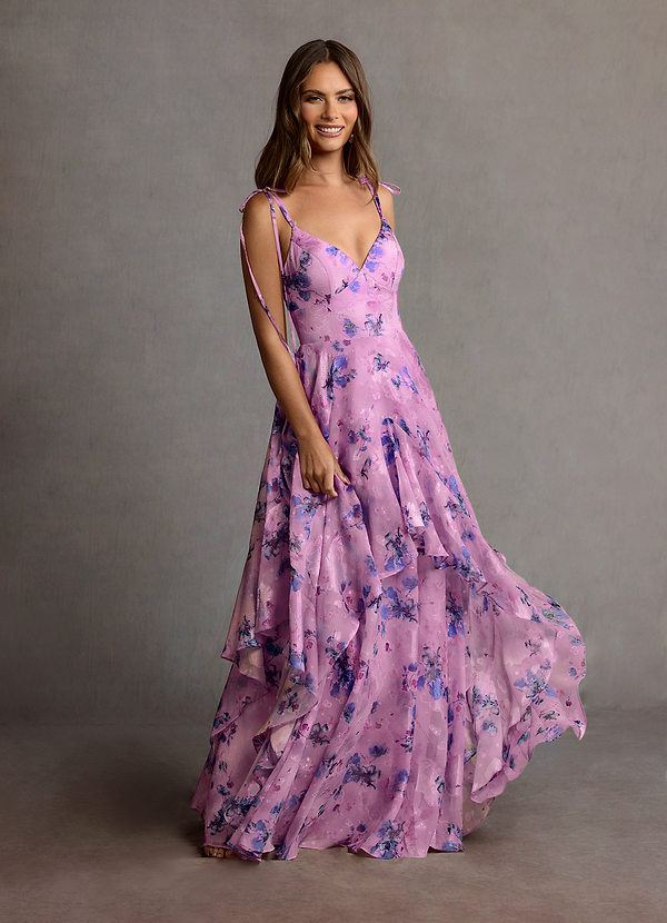 Harmony Purple Maxi Dress image1