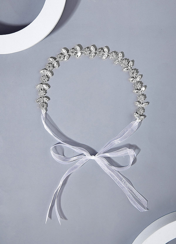 Bandeau à breloque feuillue délicate front