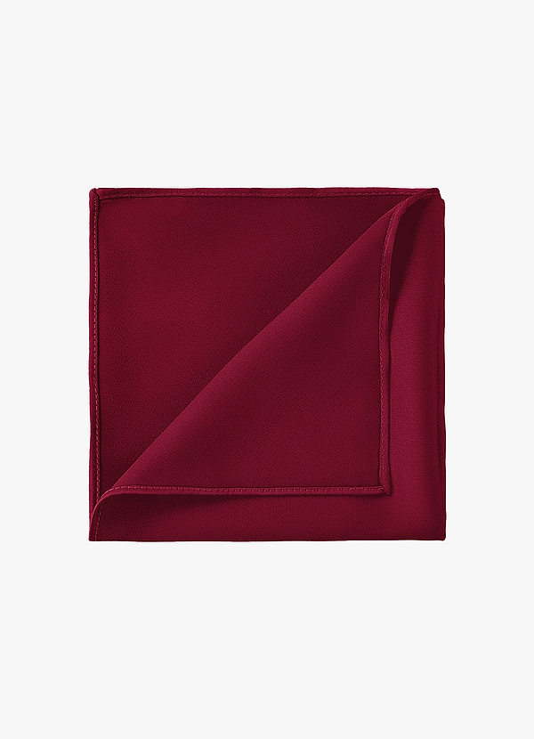 front Stretch Satin Pocket Square