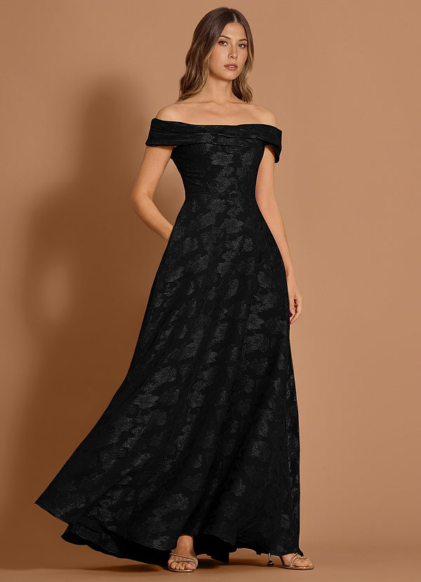 Miranda Black Maxi Dress image1