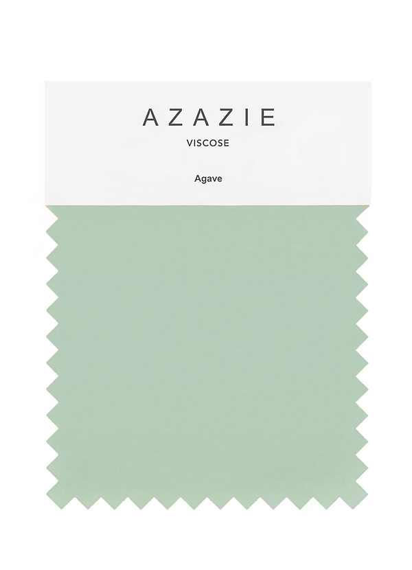 front Azazie Agave Viscose Swatches