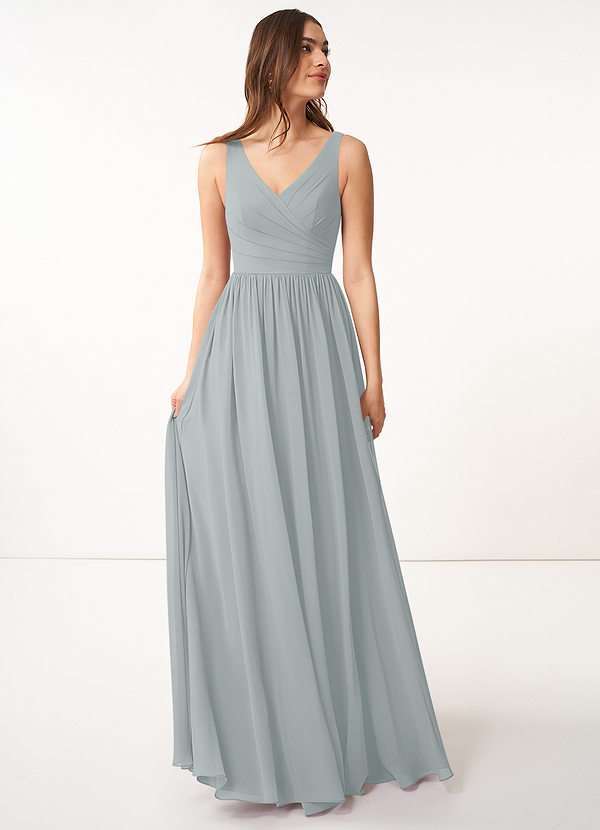 Dolphin Grey Azazie Keyla Bridesmaid Dresses | Azazie