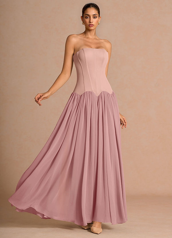 Eirisse Light Pink Maxi Dress image1