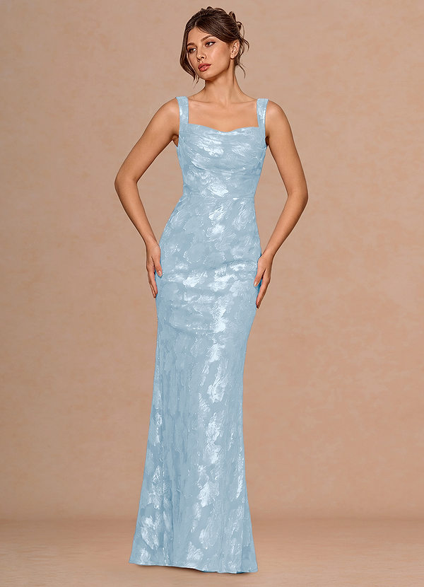 Rosalie 파우더 블루 맥시 드레스 image1