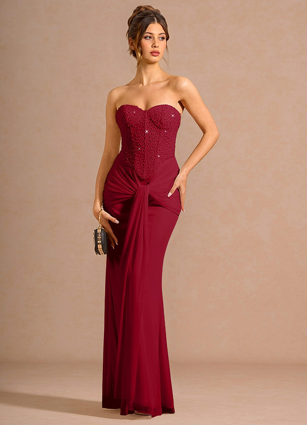 Dovelle Wine Maxi Dress image1