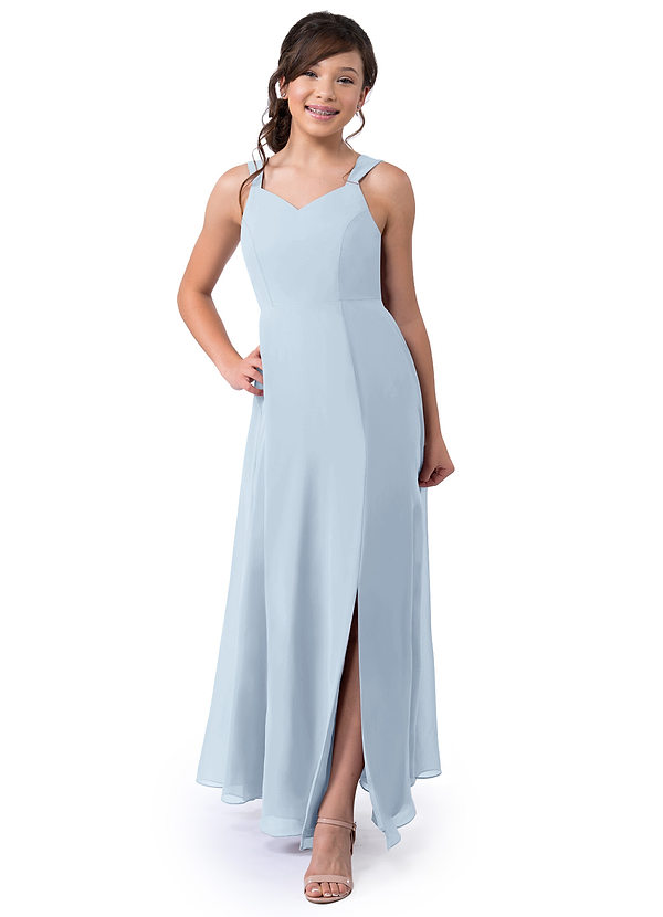 Mist Azazie Julie Junior Bridesmaid Dresses | Azazie