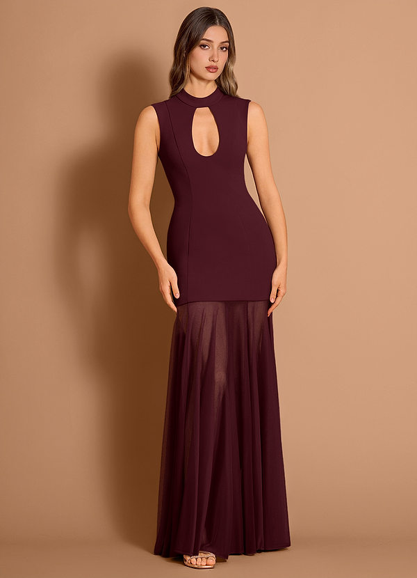 Vestido Vino Largo Cressida image1