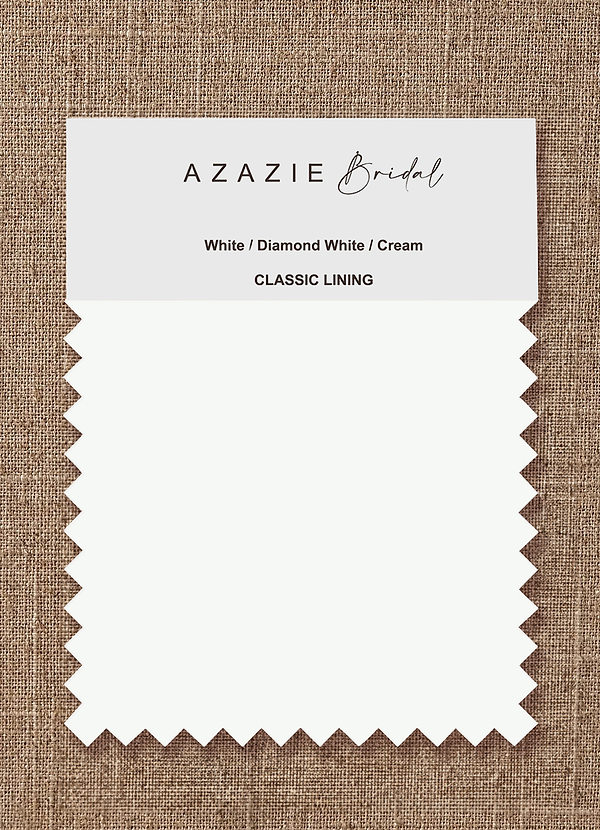 front Azazie Bridal Lining Swatches