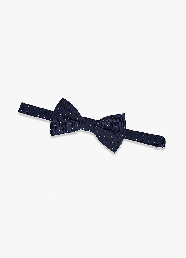 back Polka Dot Bow Tie