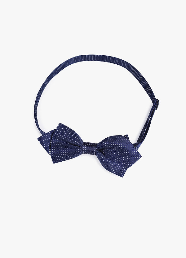 back Pin Dot Bow Tie