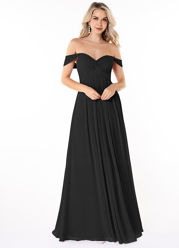 Black Azazie Kaitlynn Bridesmaid Dresses 