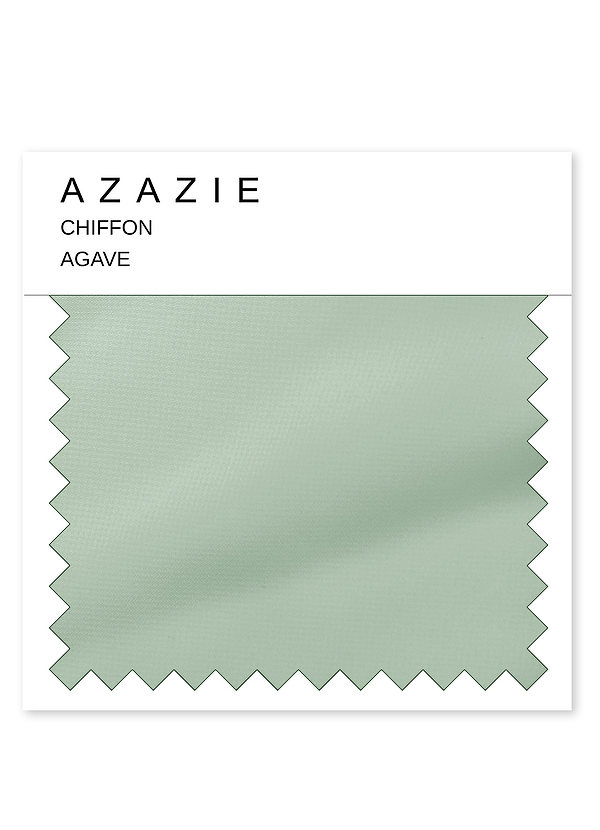 front Azazie Agave Chiffon Swatch