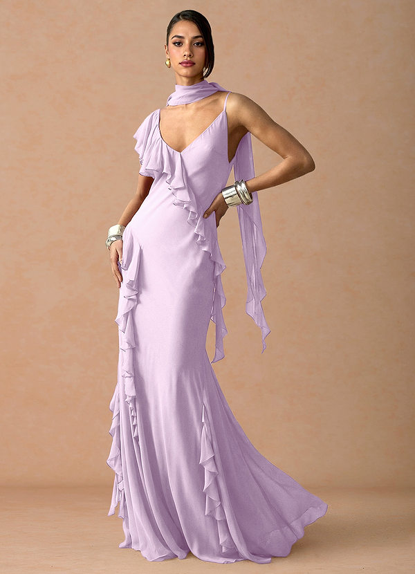 Mayara Frosted Lilac Maxi Dress image1