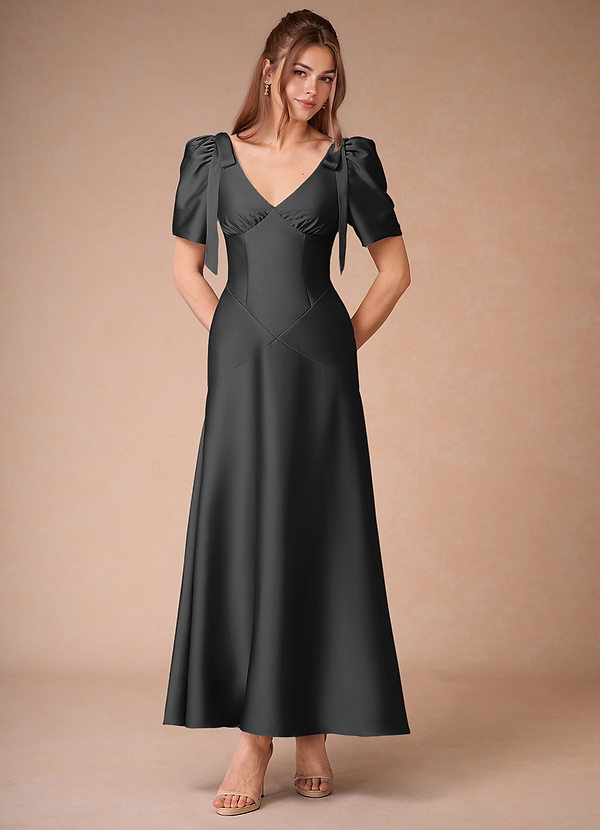Rosaline Black Maxi Dress image1