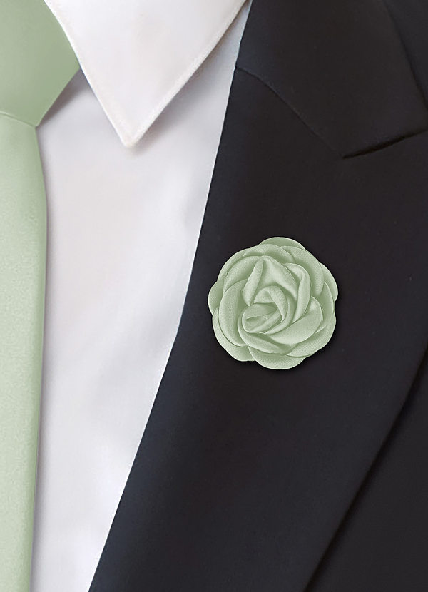 front Matte satijnen bloemen reversbloem