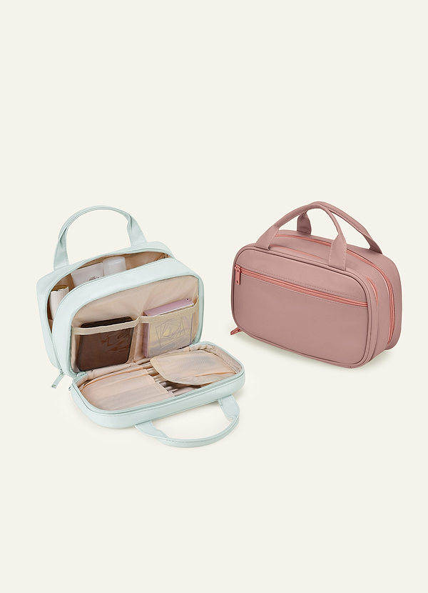 front Multi-Compartment Large Capacity Makeup Bag