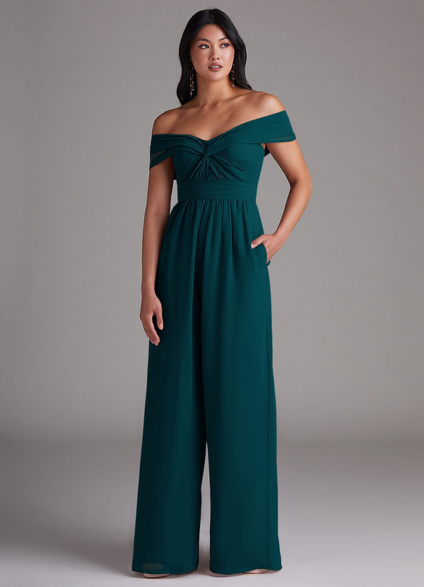 Robe Longue Vert Forêt Lamara image1