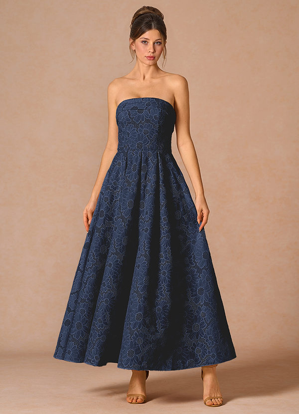 Damiana Navy Maxi Dress image1