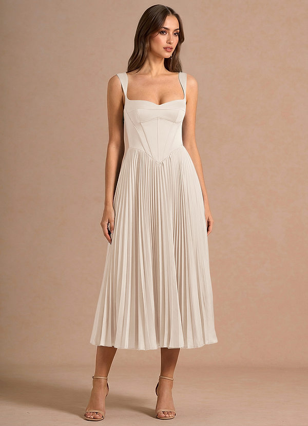 Robe Midi Crème Avenelle image1