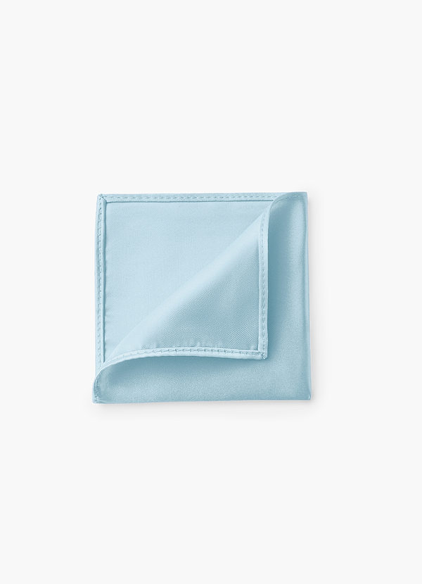 front Boy's Stretch Satin Pocket Square