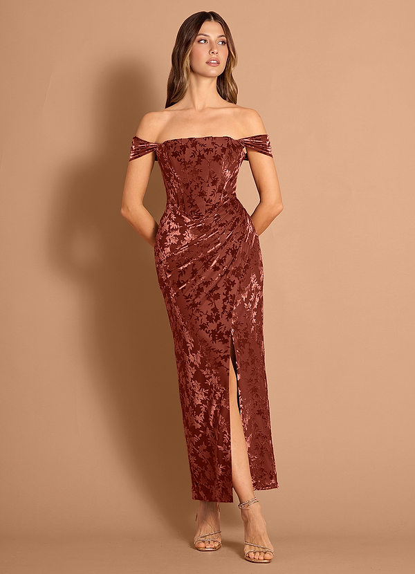 Lirael Rosewood Maxi Dress image1
