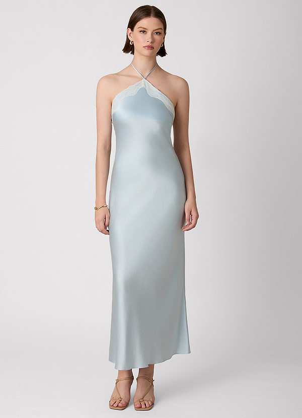 Cayley Maxi Klänning Himmelsblå image1