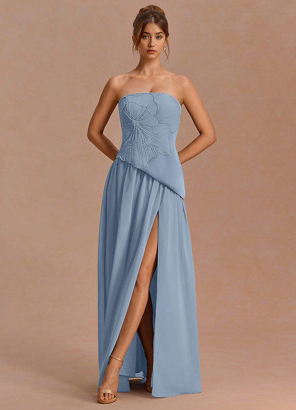 Serilda Dusty Blue Maxi Dress image1