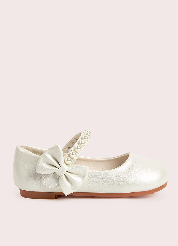 front Pearl Butterfly Element Girls' Shoes