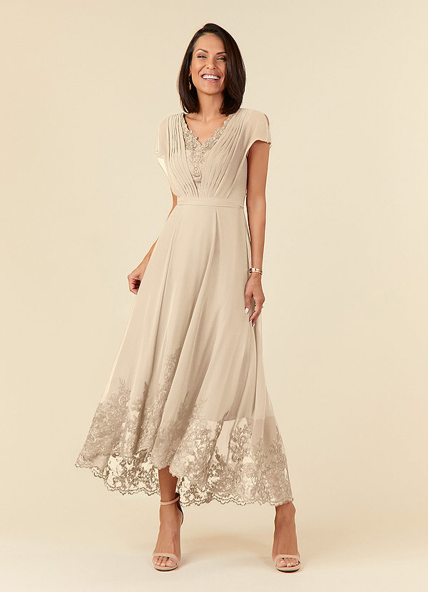 front Azazie Palana Mother of the Bride Dress