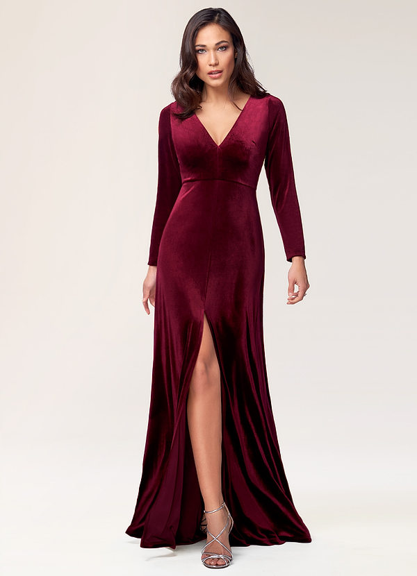 velvet bridesmaid dresses canada