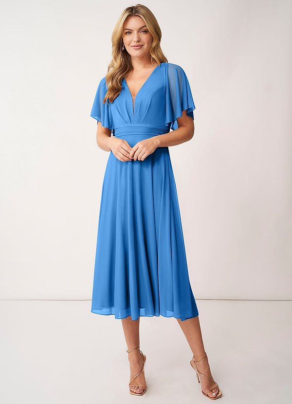 Blue Jay Azazie Tinsley Bridesmaid Dresses | Azazie