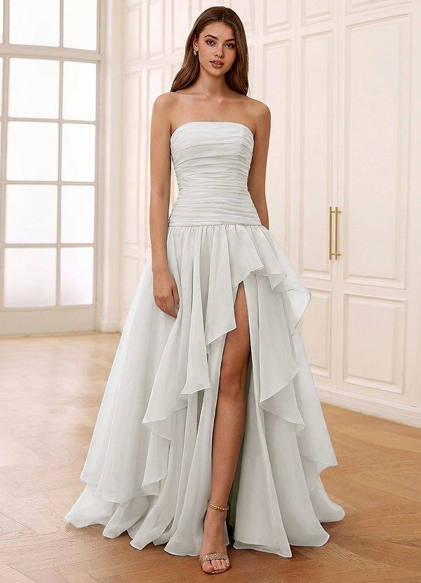 Ocavivien Wit Galajurk van tule image1