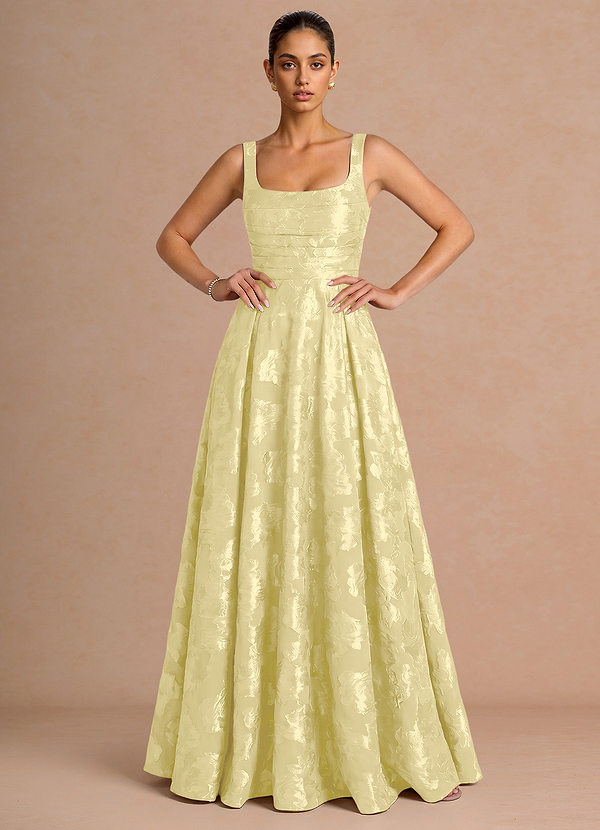 Azaria Lemon Sorbet Maxi Dress image1