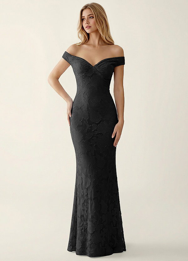 Golengy Negro Vestido de fiesta jacquard image1